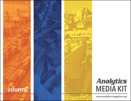 first page of Analytics Media Kit
