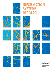 Information Systems Research cover