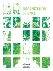 Organization Science cover